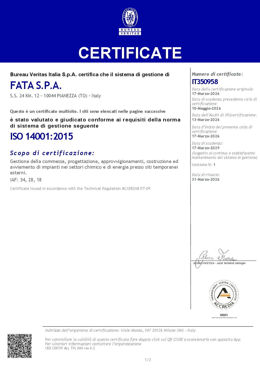 ISO 1400:2015