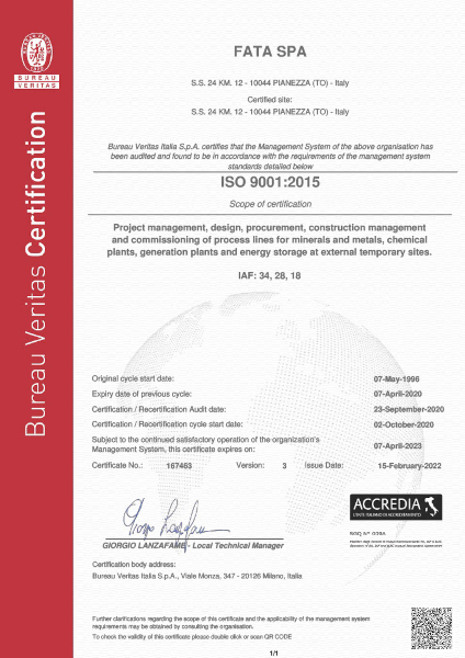 ISO 9001:2015